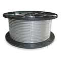 1/8 In 7x19 Steel Cable, 250 Ft, 400 Lb WLL X73130