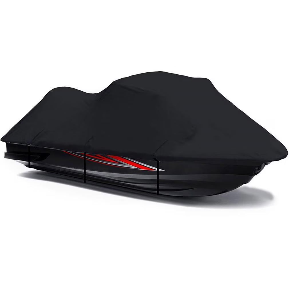 Black 600 Denier Jet Ski PWC Cover Y924371