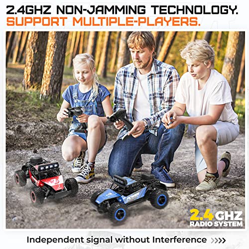 1:14 Scale 2WD Remote Control RC Car Truck with Two Rechargeable Batteries T844124