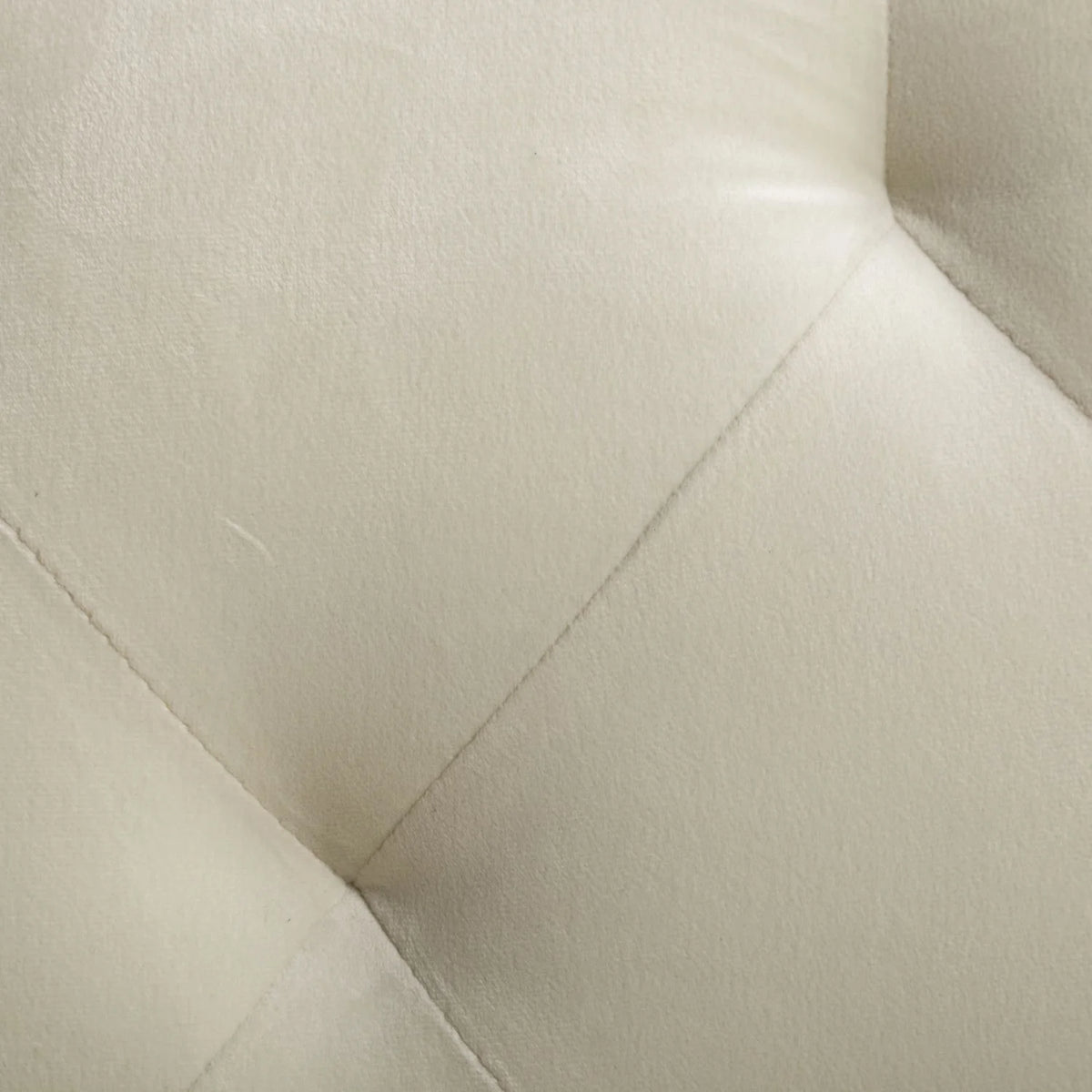 Beige Velvet Futon Sofa Bed with Pillows X30195