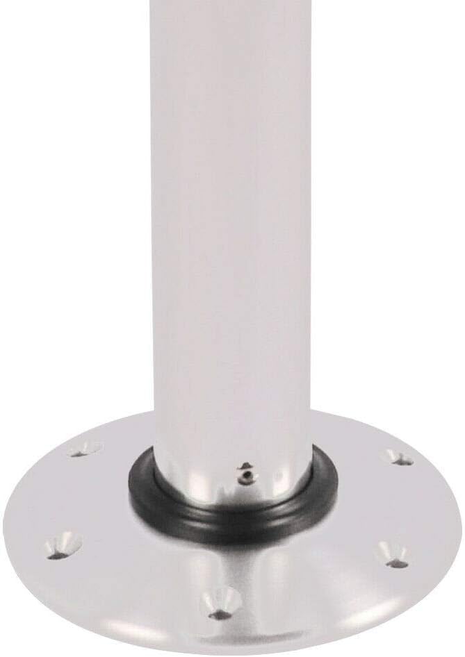 Aluminum Table Pedestal Stand Base 22-28Inch Adjustable Heights Q83576