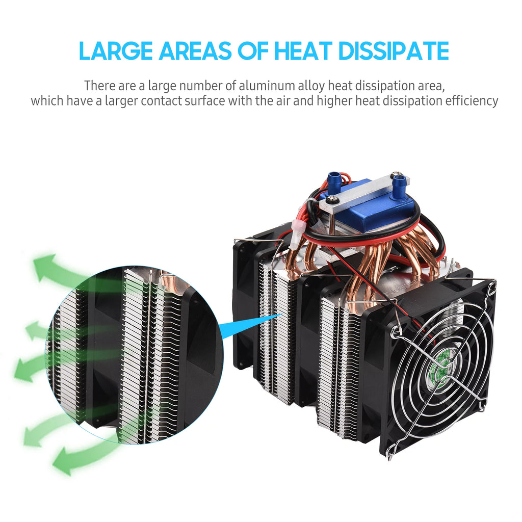 180W Semiconductor Aquarium Chiller for 40 Liters I702707