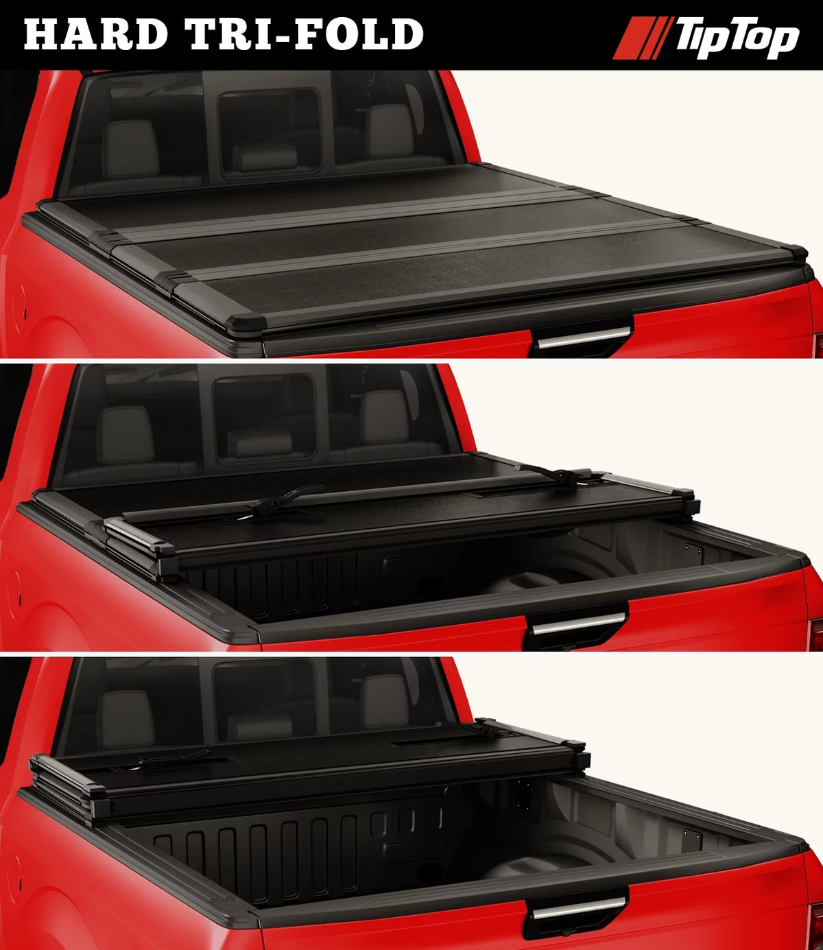 Tri-Fold Hard Tonneau Cover 6.9ft Bed F13804