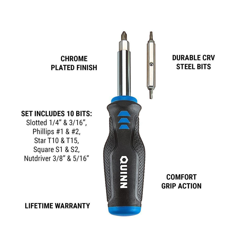 10-in-1 Multibit Screwdriver S11898