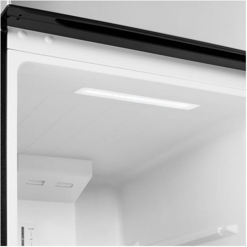 10.1 cu. ft. Top Freezer Refrigerator in Stainless Steel E1847