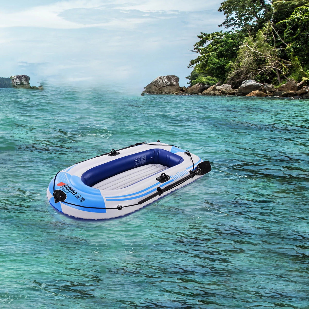 Camouflage 2-Person Inflatable Dinghy I6424