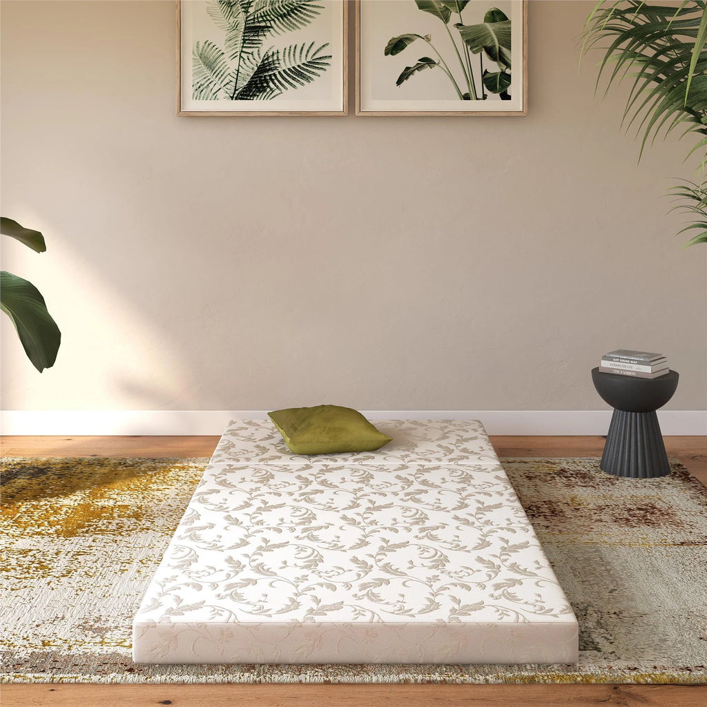 4-Inch Tri Folding Mattress with Carry Bag, Twin Size N4690