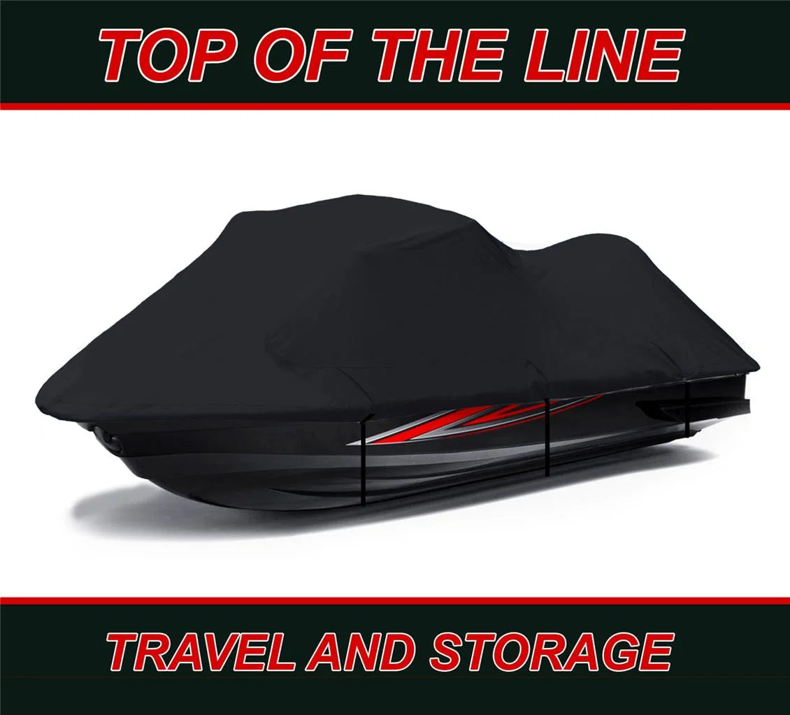 Black 600 Denier Jet Ski PWC Cover Y924371
