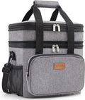 Grey Insulated Lunch Bag 21L U20840