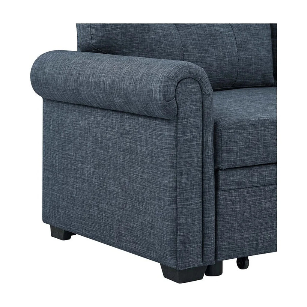 86" Rolled Arm Sofa Bed A83459