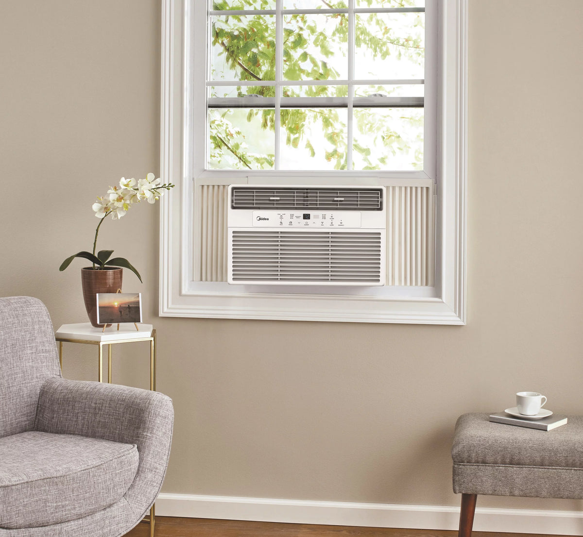 10,000 BTU 115V Smart Window Air Conditioner P4433