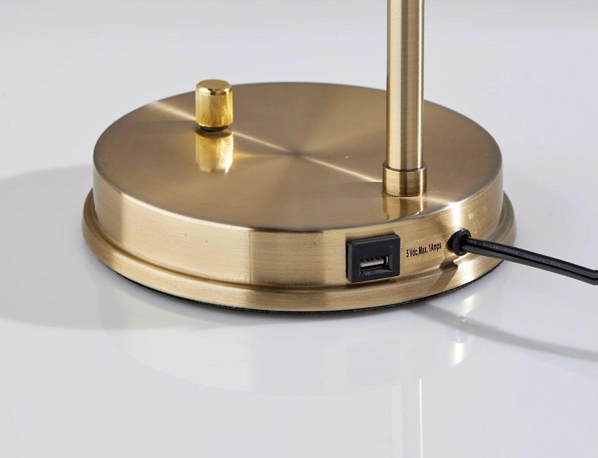 Gold USB LED Lamp P1651
