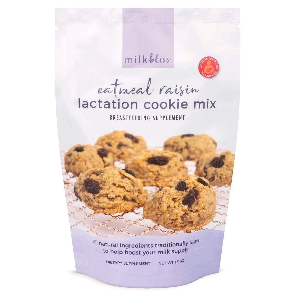 Oatmeal Raisin Soft Baked Lactation Cookie Mix 15oz X252