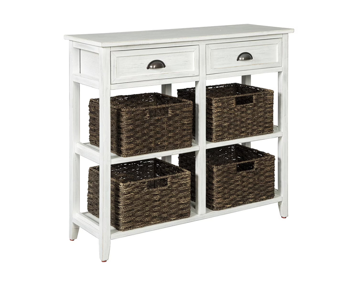 White Sofa/Console Table P949