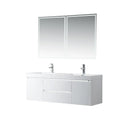 60 in. Double-Sink Wall-Hung Vanity With Resin Top P950385