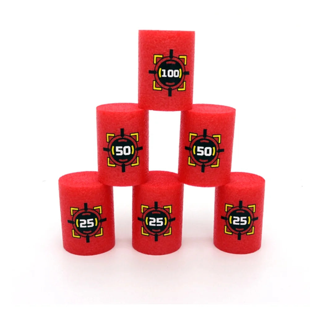 6PCS EVA Soft Bullet Target Dart Toy N613574