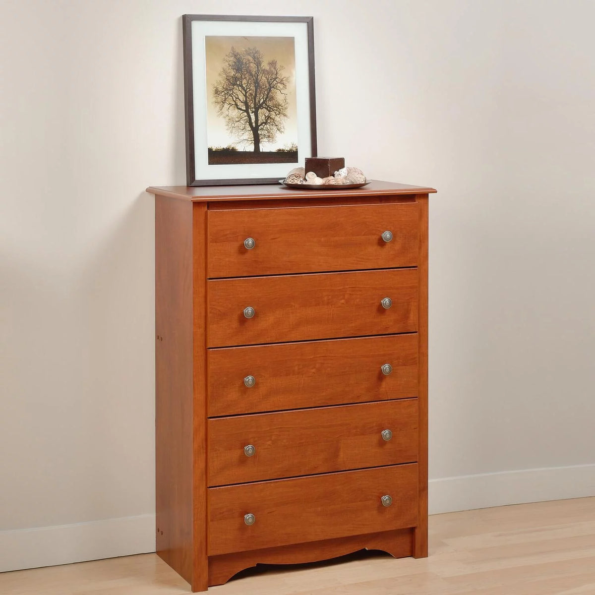 5 Drawer Cherry Chest J931