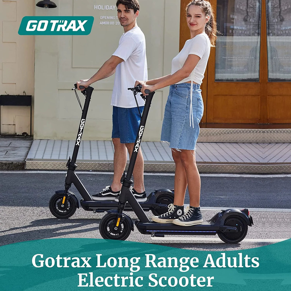 500W Electric Scooter with 10 Air-Filled Tires I99290