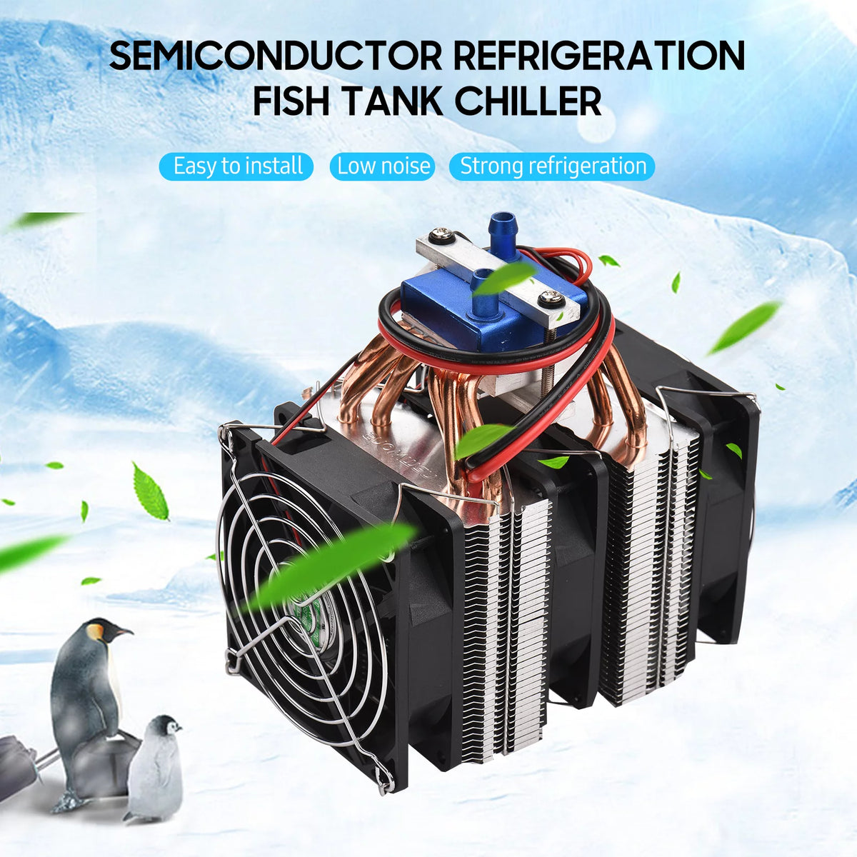 180W Semiconductor Aquarium Chiller for 40 Liters I702707