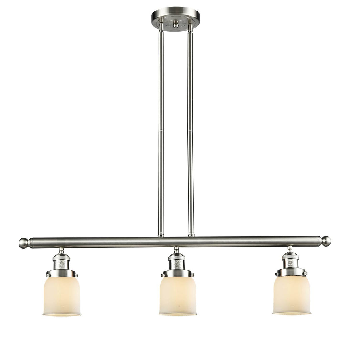 Brushed Satin Nickel 3 Light Island Light H9754