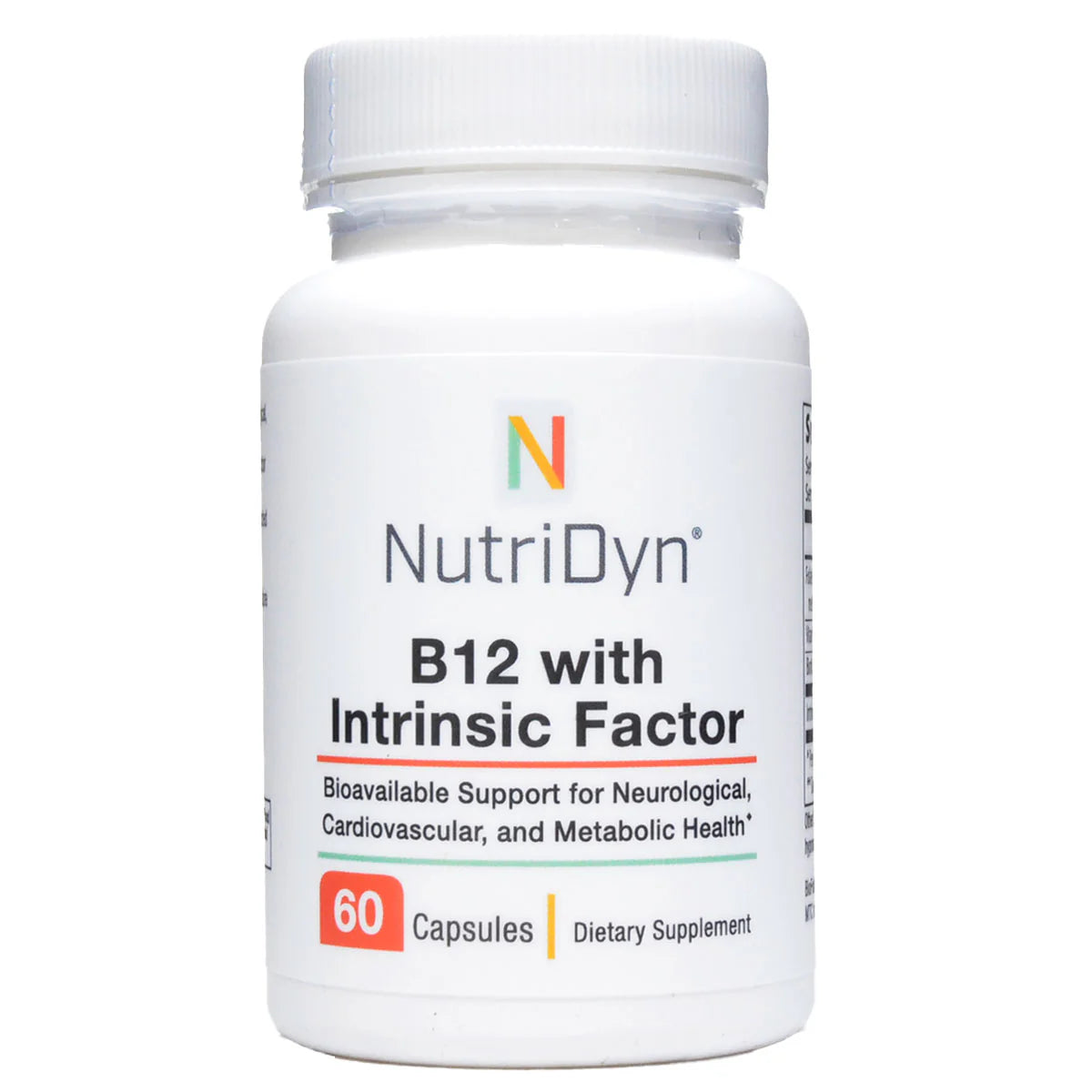 B12 with Intrinsic Factor 60 caps W231196