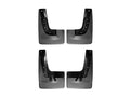 Black Splash Guard MudFlaps for GMC Acadia, Front & Rear Set R42822