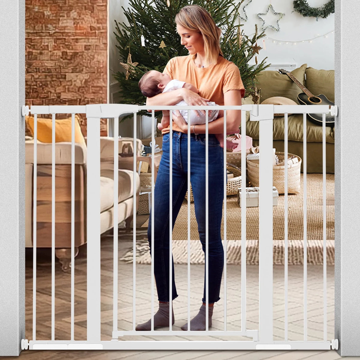 36'' Extra Tall 29.5-48.8'' Wide Baby Gate X3268