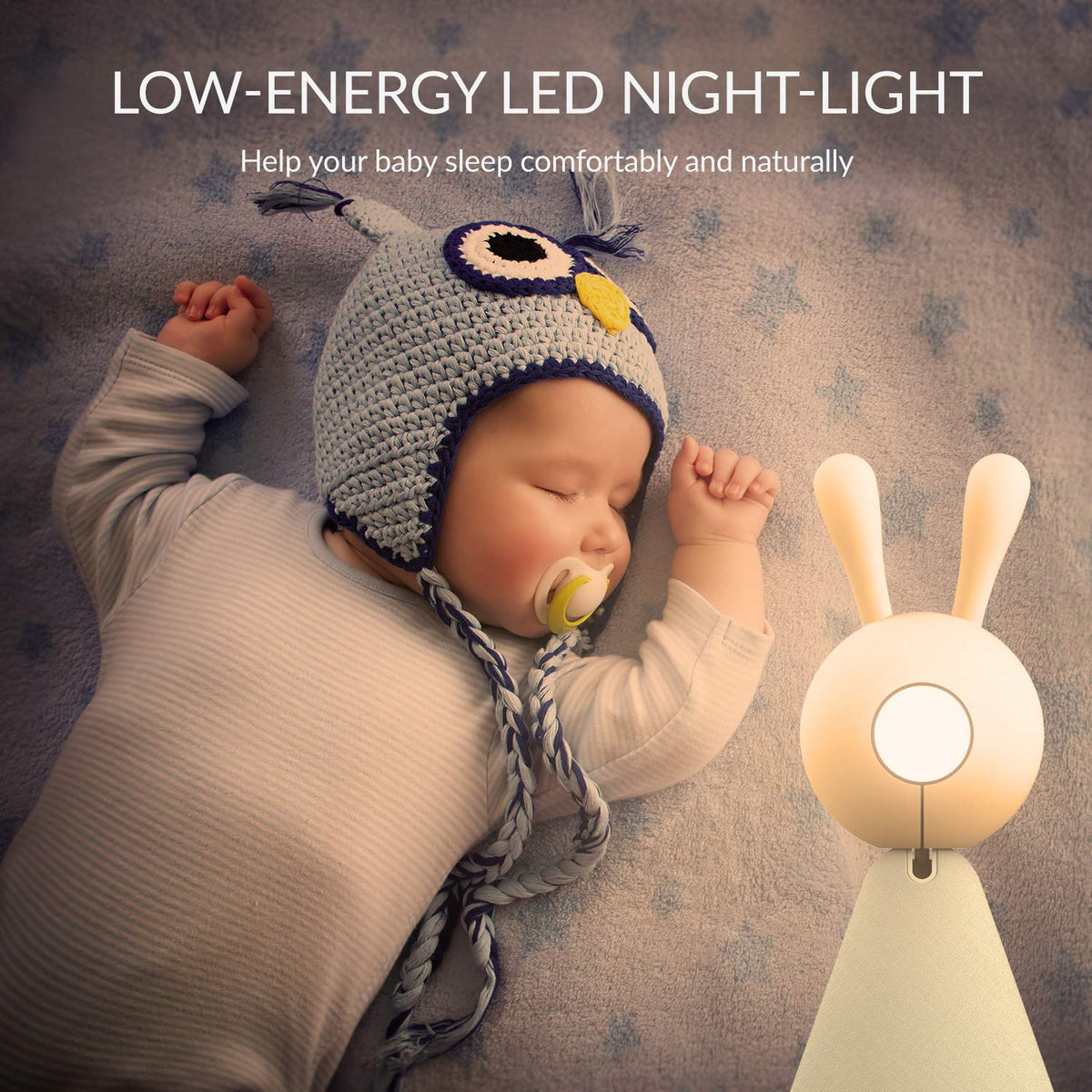 Smart Baby Monitor with Camera and Audio X3043