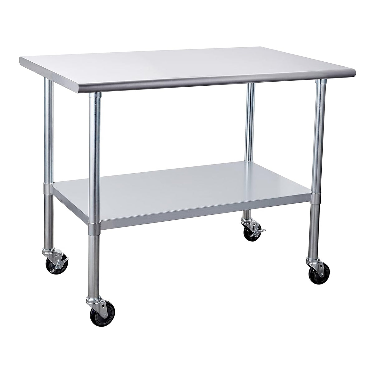 Stainless Steel Table 24 x 36 Inches with Caster Wheels X485966
