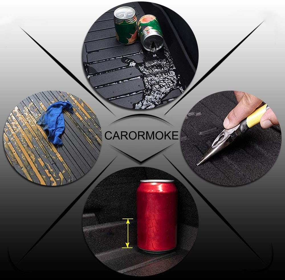 Black Cargo Liner Trunk Mat Floor Mat Tray U40844