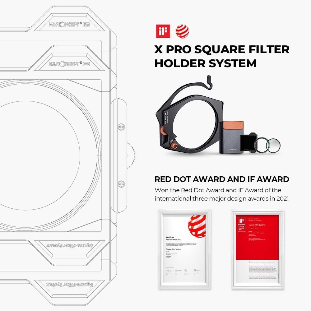 Camera Lens Square Filter Holder System Kit B512981