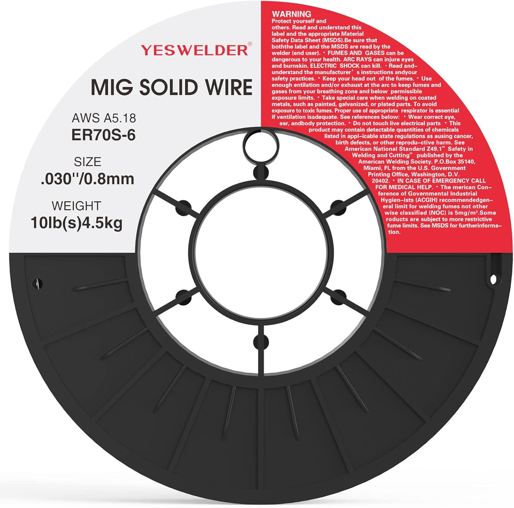 ER70S-6 .030-Inch 10-Pound Carbon Steel Mig Welding Wire Pack of 2 R92041