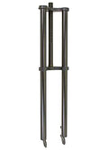 Steel Adjustable Chopper Fork 1" Threaded D518