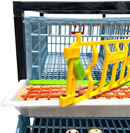 2 Layer ABS Plastic Quail Cage P505544
