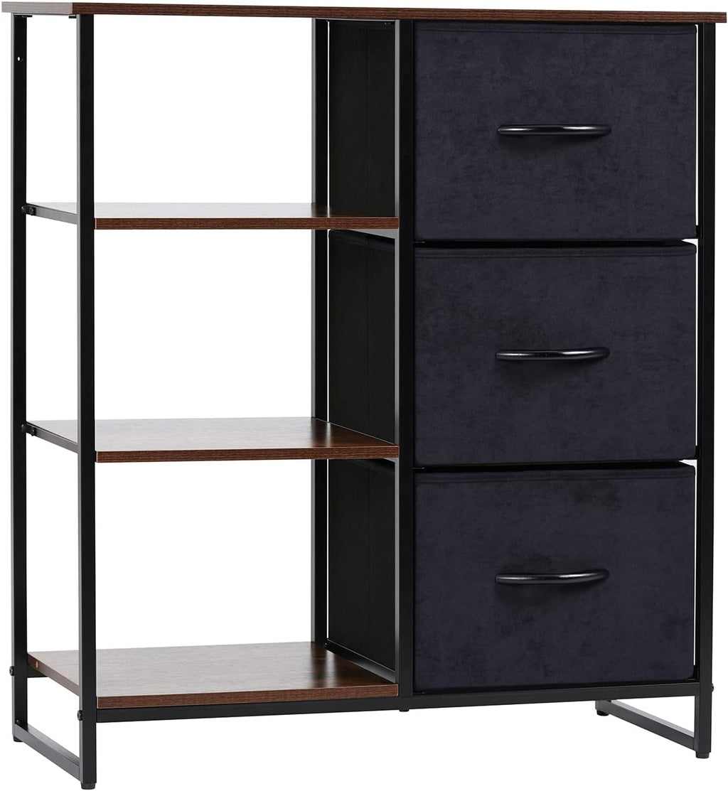 3 Drawer Dresser with Shelves G74401