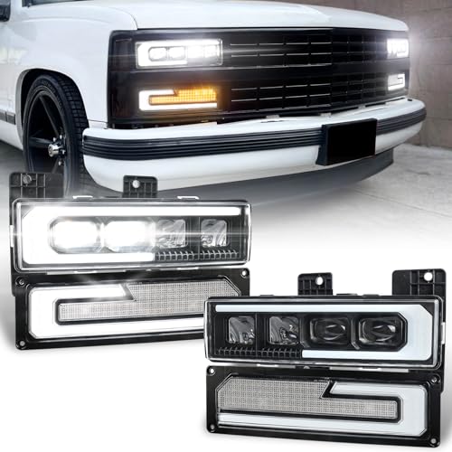 LED Headlight Assembly with DRL Turn Signal O591766