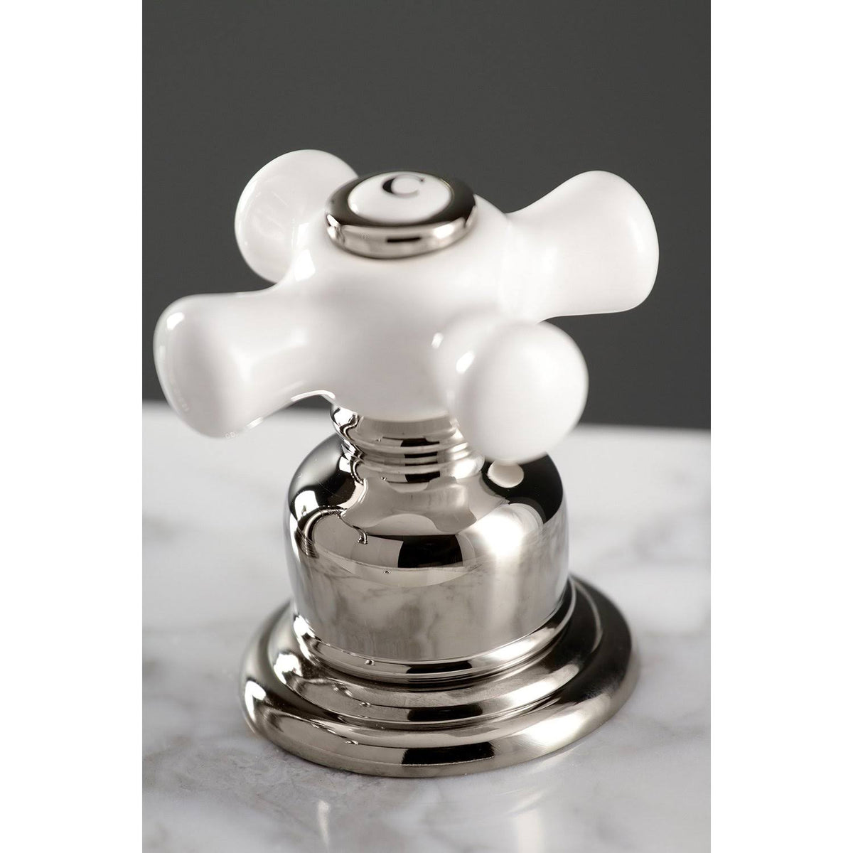 8 in. Widespread Bathroom Faucet, Polished Nickel K998817