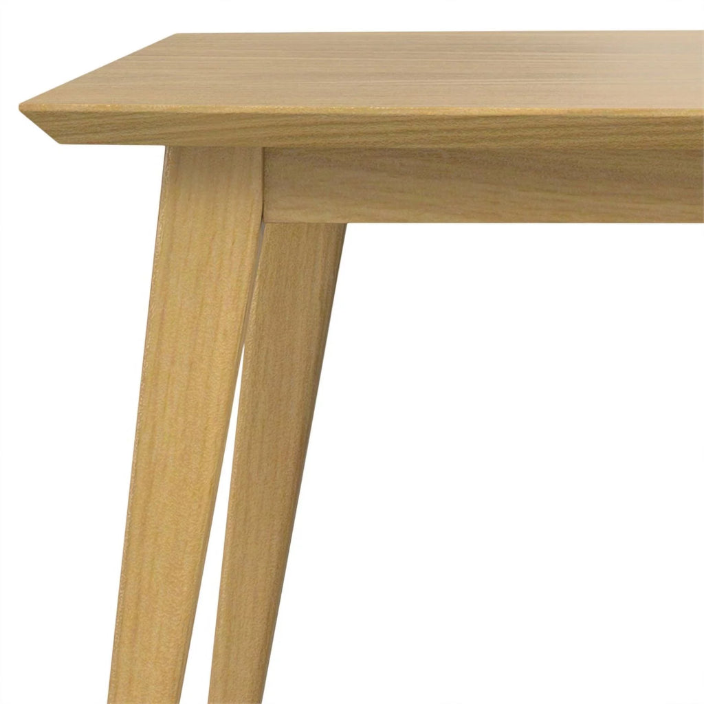 Rectangle Solid Wood Dining Table in Oak Q19725