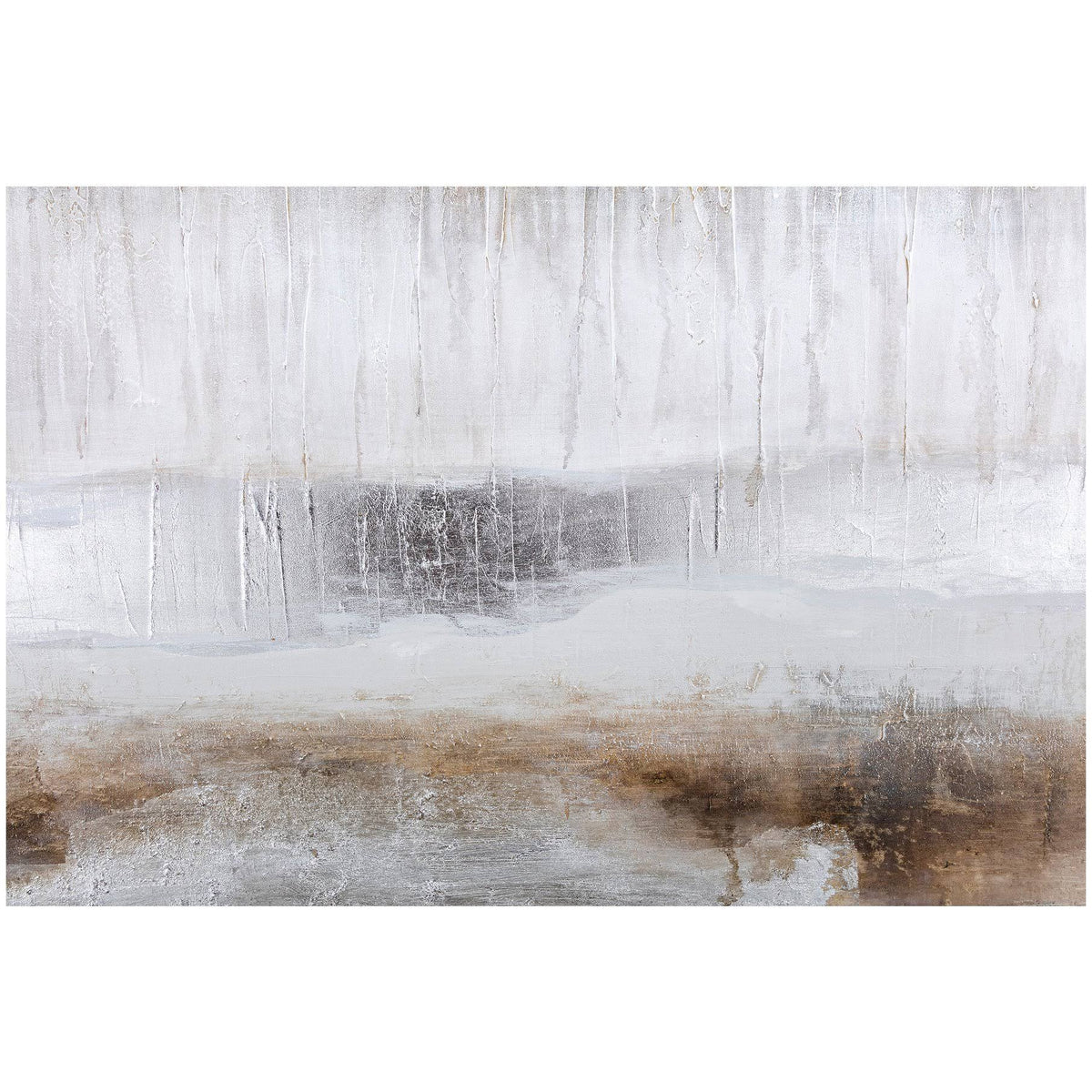 Misty Night Oil on Canvas V8679