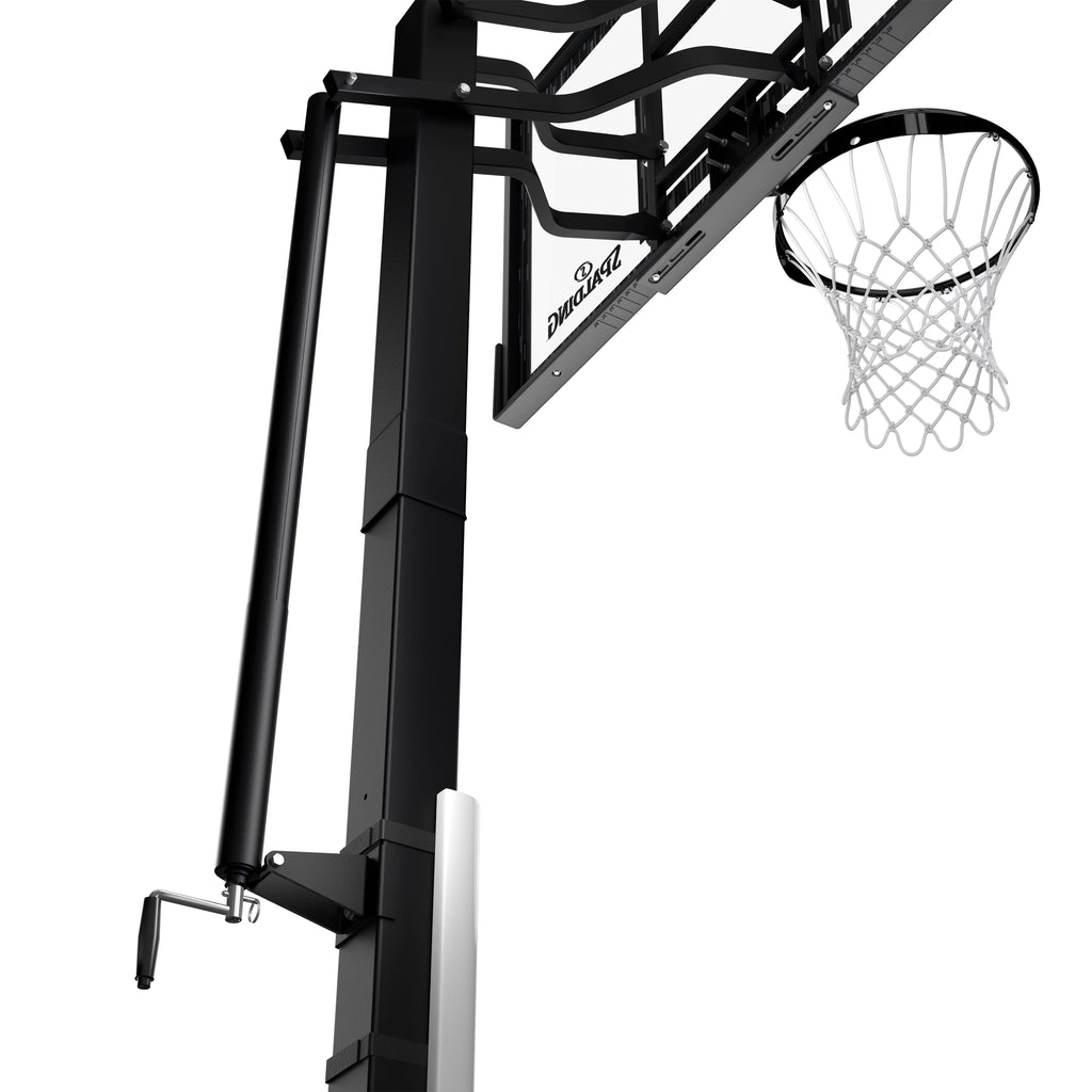60 In. Acrylic Portable Basketball Hoop F4952
