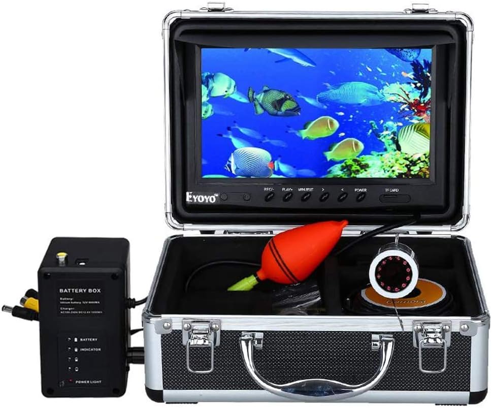Underwater Fishing Camera 9 inch LCD 1000TVL Waterproof 30m Cable D31632