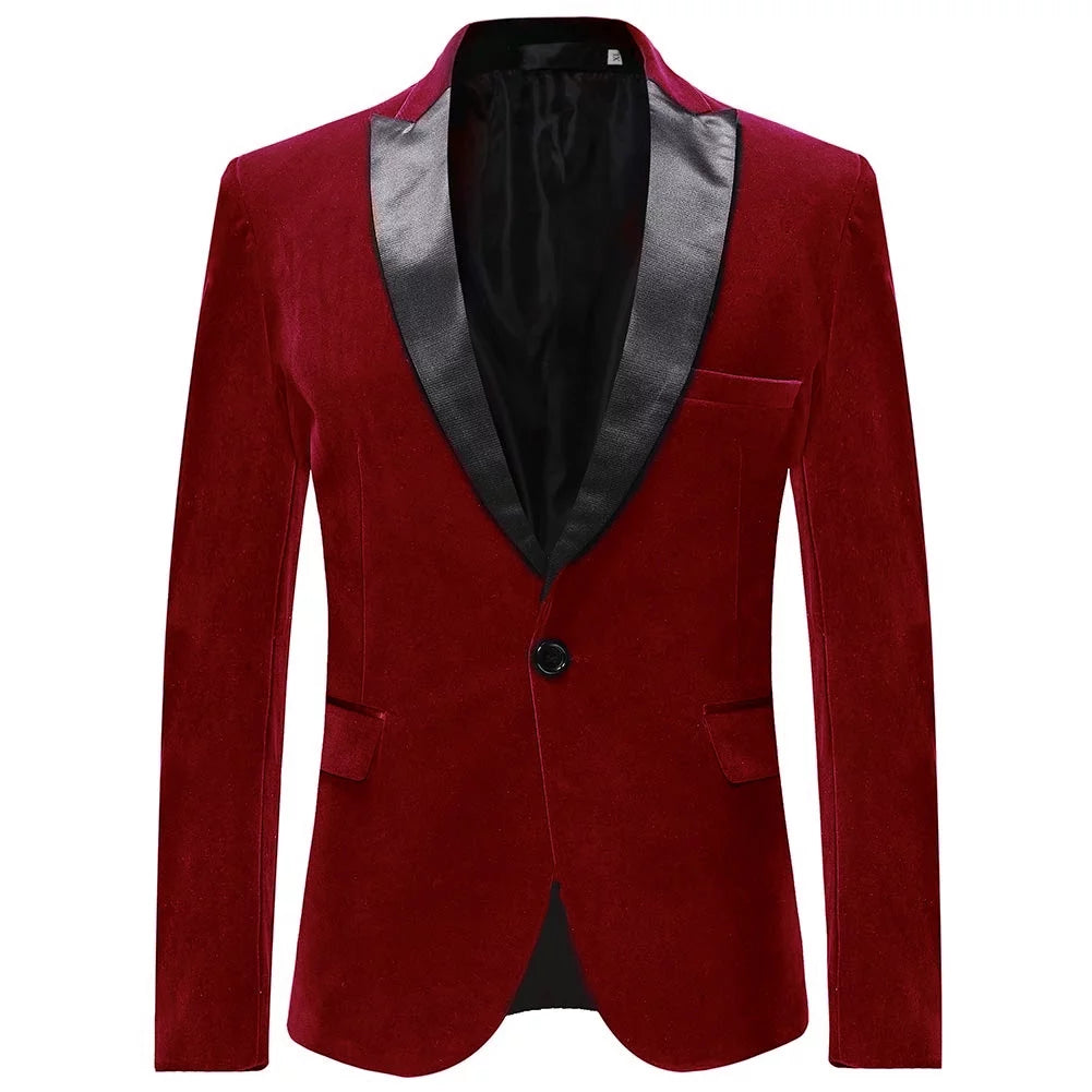 2-Piece Slim Fit Tuxedo Suit H4741