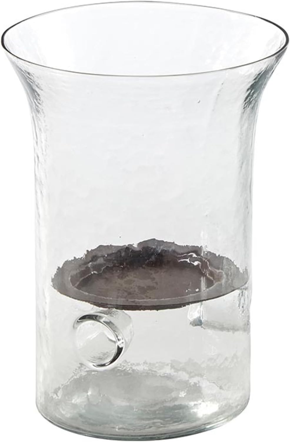 Clear Glass Hurricane Candle Holder A5641