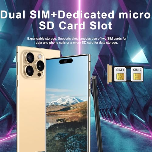 White 5G Android Smartphone 8GB+256GB Dual SIM U81633