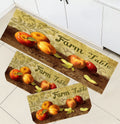 Multicolor 3PC Kitchen Rug Set W9517