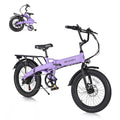 20"×3.0 Fat Tire Folding Electric Bike with 374.4Wh Battery Z865