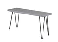 Weathered Gray Wood Bench Z248