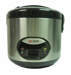 6 Cup Stainless Steel Rice Cooker X423590