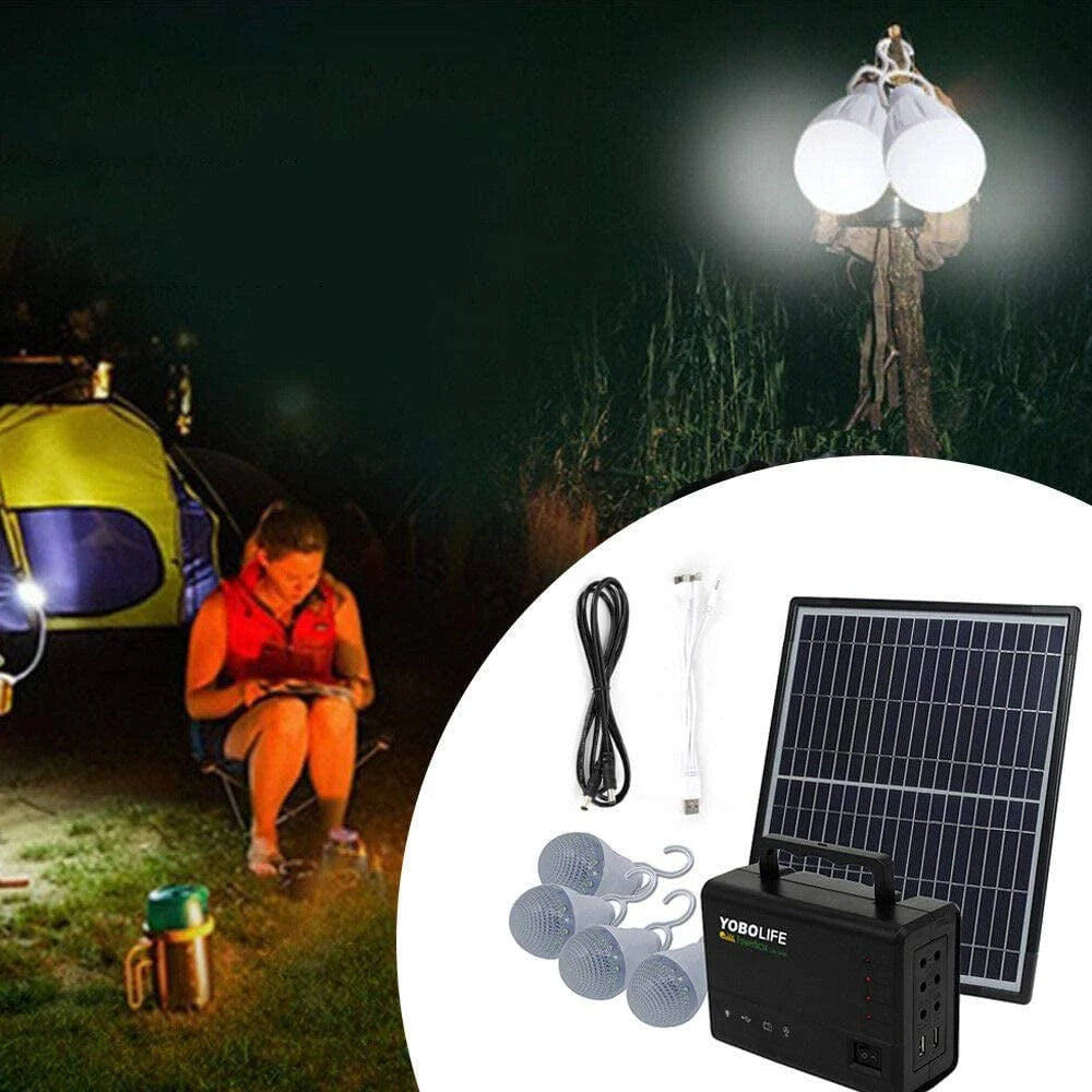 Portable Solar Power Inverter Generator with Solar Panel L2884