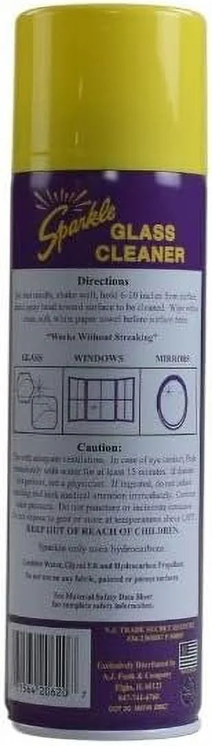 Ammonia-Free Glass Cleaner Spray Bottle Pack of 3 U9911